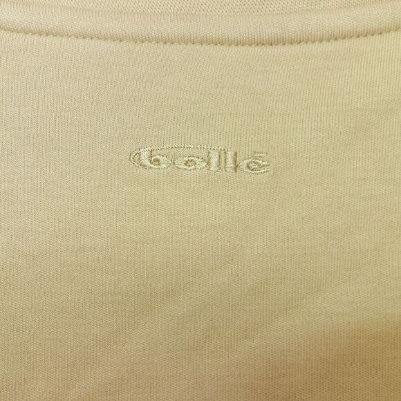 BOLLE GOLF Vest 100% Fine Pima Cotton V-Neck Brown Tan Men's Medium - Picture 4 of 7